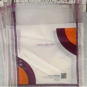 Temper Proof Transparent Courier Bags