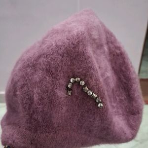 Woolen Round Cap