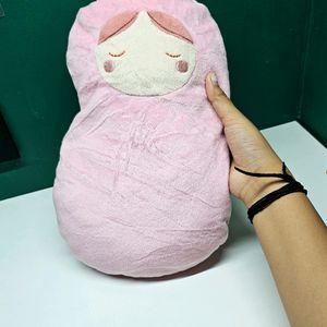 Cuddle Plush Pillow Pink
