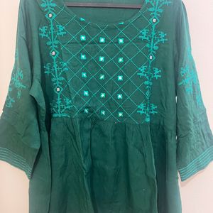 Navratri Special Green Top