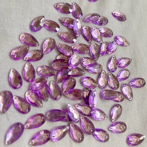 Lavender Teardrop Shape Rhinestones