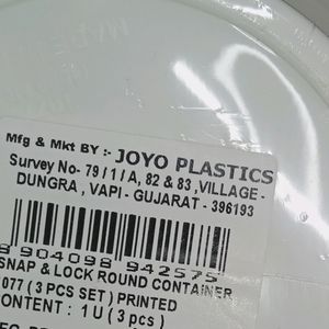 Joyo 3pcs Containers