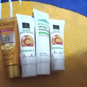 Combo Pack Of 4 Sealed Skincare Items