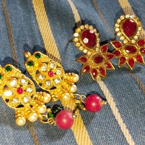 Two Traditional Style Earrings (Slightly Used)