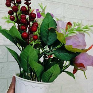 Artificial Flower Pot