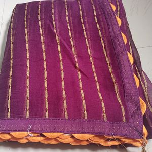 Georgette Strip Saari