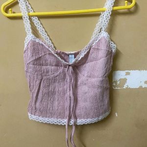 Lace Strap Cami Top