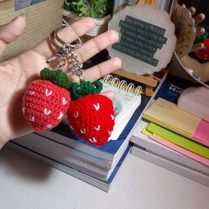 Set of Strawberry Keychain