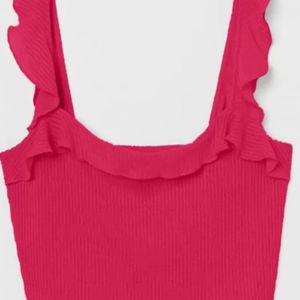 Raspberry Pink Cute Tank Top