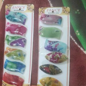 12 New Fancy Saree Pin