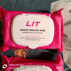 Myglam Lit Makeup Remover Wipesoack Of 2