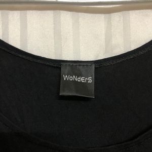 Wonders Black Sleeveless Top