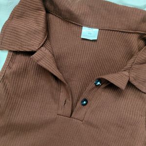 Y2K Brown Top🤎