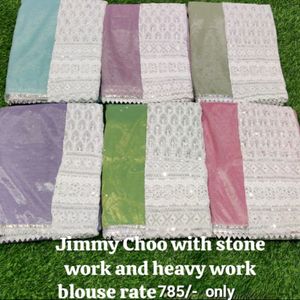 @750/- Jimmy-choo Sarees Any One