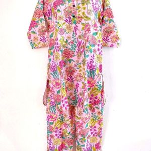 Trending Flower Print Co-ord Set