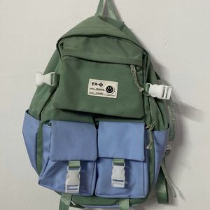 Korean School Aesthetic Backpack W/ Laptop Sleeve