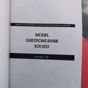 Economics Class 12 Model Solved Book 📚