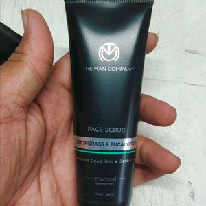 The Man Company Face Wash And Scrub Combo Pack Unused (New)