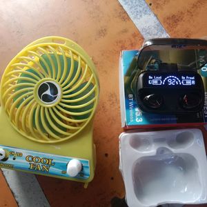 M10+Rechargeable Fan