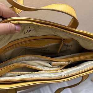 Yellow Lavie Tote Bag