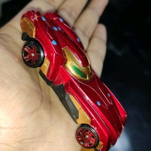 IronMan Super Jet Hard Metal Car