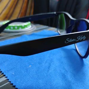 Sunglasses By Silver Kartz Black Rectangle