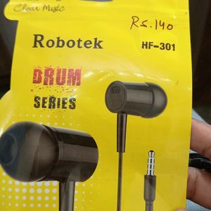 Robotek Drum Series Earphones 🎧