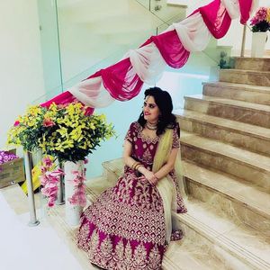 Lehnga With Jwellery