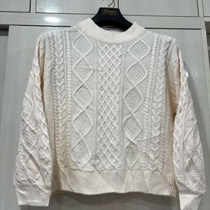 New Cream Sweater