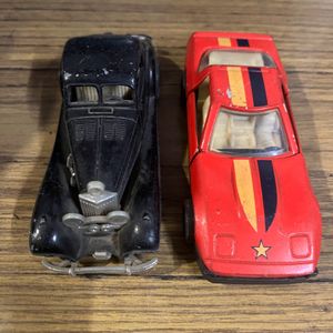 Set Of 2 Toy Pull Back Cars