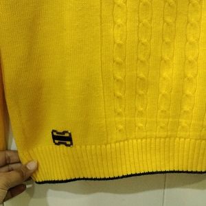 Yellow Woolen Sweater