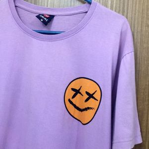 SMILE Lavender Purple T-shirt