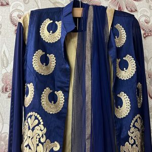 Heavy Embroidered Jacket Gown For Beautiful Girls.