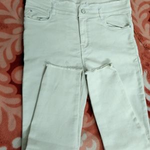 White Women's Jean - 34 Waist