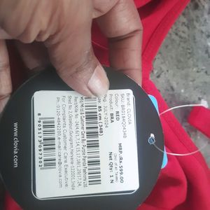 Branded Bra With Tag