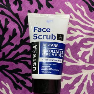 ustra face scrub un used