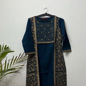 Kurta With Plazzo And Dupatta