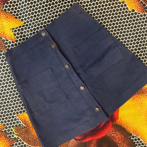 Denim Short Skirt For Women