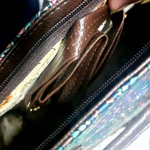 Ethenic Printed Handbag For Laptop & Accessories