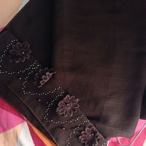 Brown Abaya Shawl 160*60cm