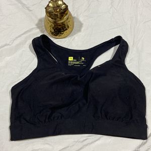 Black Sports Wear Bra