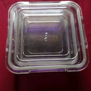 Pack Of 3 Containers Box