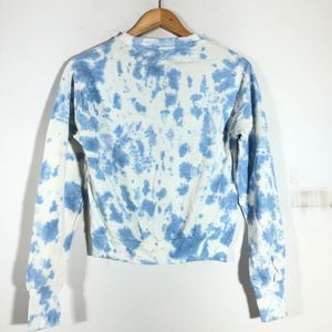 White&Blue Tie&Dye T-Shirt (Women’s)