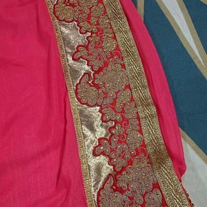 Premium Quality Heavy Saree With Blouse 🥰