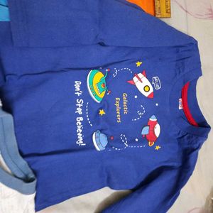 Kids Cotton Full Sleeve Tshirt Kuchipoo Used