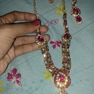 Pink Jewellary Set