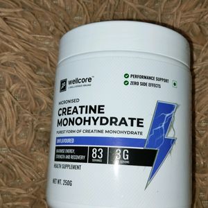 WELLCORE MICRONISED CREATINE MONOHYDRATE