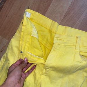 Ripped Yellow Jeans, No Refund / Return