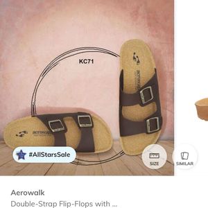 Aerowalk Double Straps Flip Flop