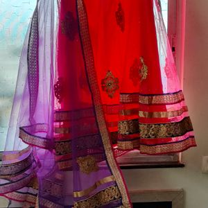 Net Lehenga Choli